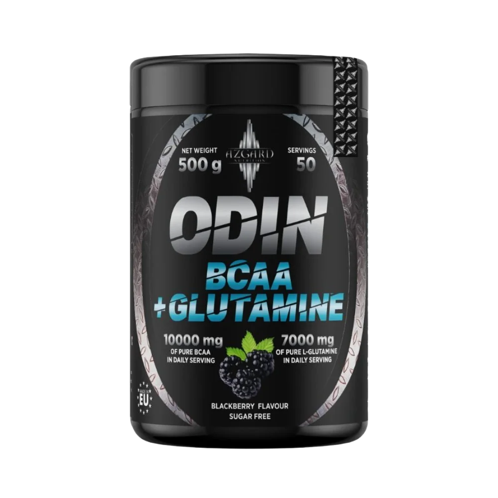 Azgard Nutrition ODIN BCAA + GLUTAMINE-500G-50Serv – Energy Supplements EG