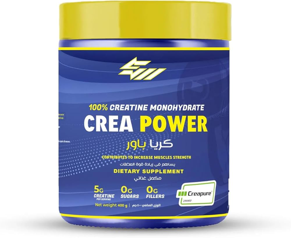 Strong Muscles, Crea Power Creatine-400g-80Serv.-Unflavored – Energy ...